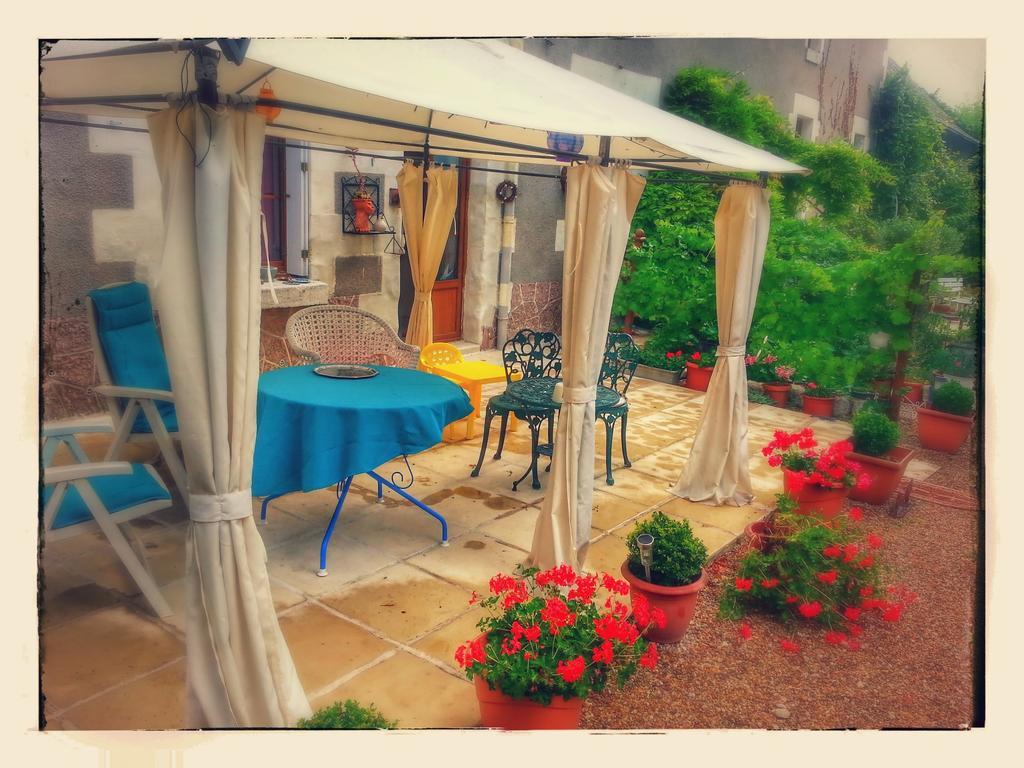 Bed and Breakfast La Cle Des Jardins Nouatre Екстер'єр фото